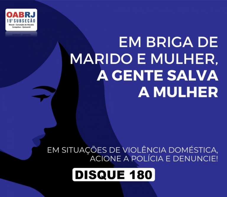 Contra a violência doméstico