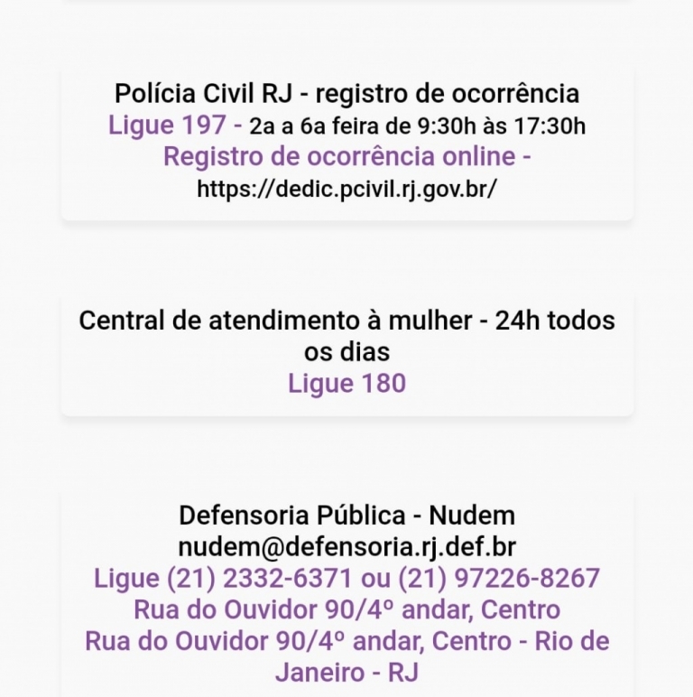 App Maria da Penha Virtual chegou para todo o Estado do Rio de Janeiro