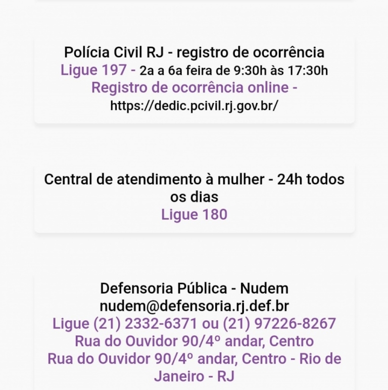 App Maria da Penha Virtual chegou para todo o Estado do Rio de Janeiro