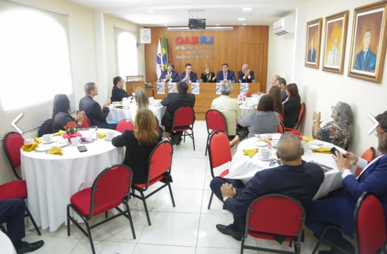 15ª Subseção presente no Colégio de Presidentes da Região dos Lagos