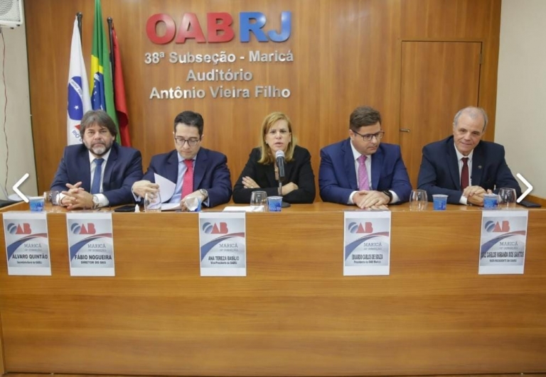 15ª Subseção presente no Colégio de Presidentes da Região dos Lagos