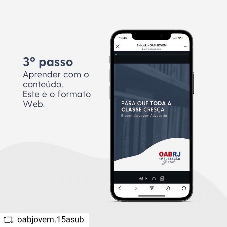 Já conhece o e-book elaborado pela OAB Jovem da 15ª Subseção?