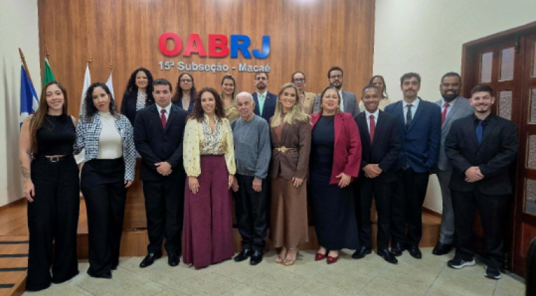 Boas-vindas aos novos Advogados e Advogadas da 15ª Subseção!