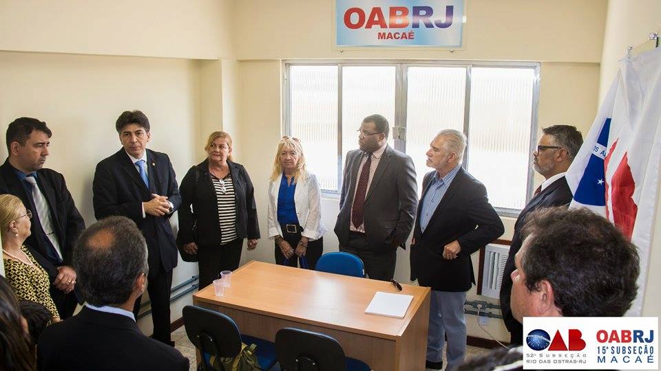 Instalação da Sala dos Advogados na sede da Polícia Federal em Macaé
