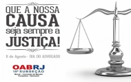 Parabéns, Advocacia!