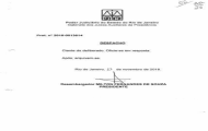 15ª Subseção recebe resposta do Tribunal de Justiça do Estado do Rio de Janeiro indeferindo criação da 4a Vara Cível, 3a Vara de Família