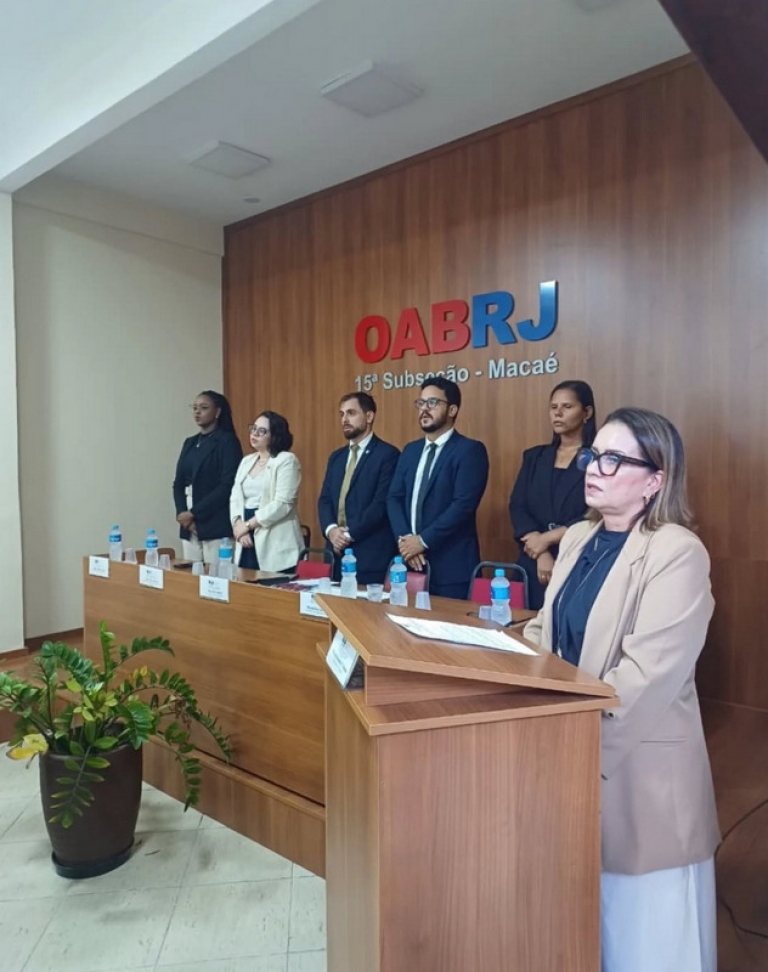 III SOLENIDADE DE JURAMENTO E ENTREGA DE CARTEIRA AOS NOVOS INSCRITOS DA 15ª SUBSEÇÃO OABRJ DE 2025