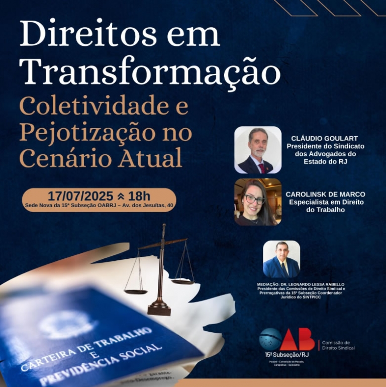 Direitos em Transformação: Coletividade e Pejotização no Cenário Atual