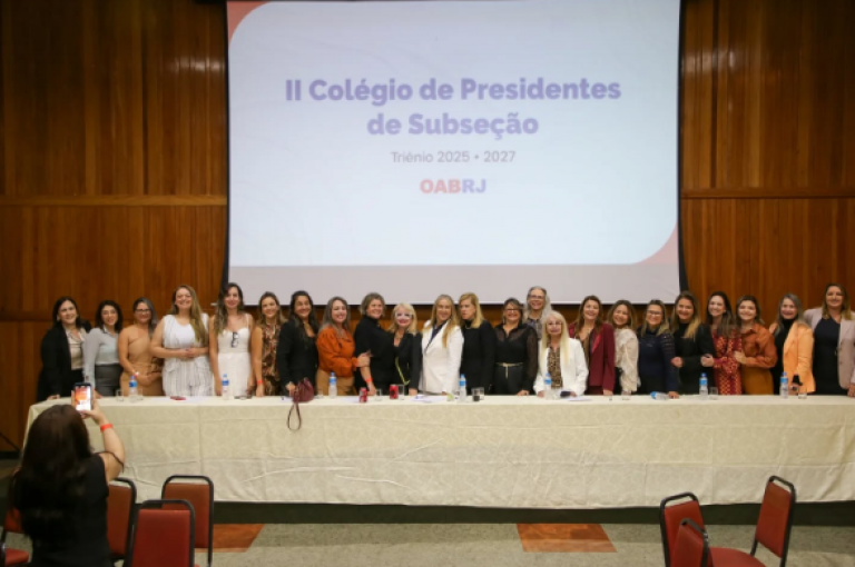 II Colégio de Presidentes de Subseção da OABRJ: Impulsionando o Futuro da Advocacia Fluminense