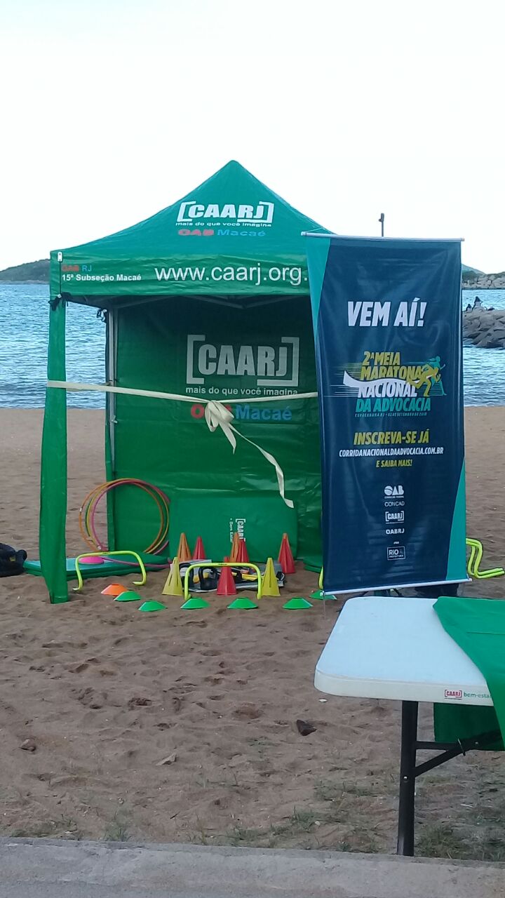 Mais uma grande conquista: Projeto Tenda Bem-Estar instalado em Macaé!