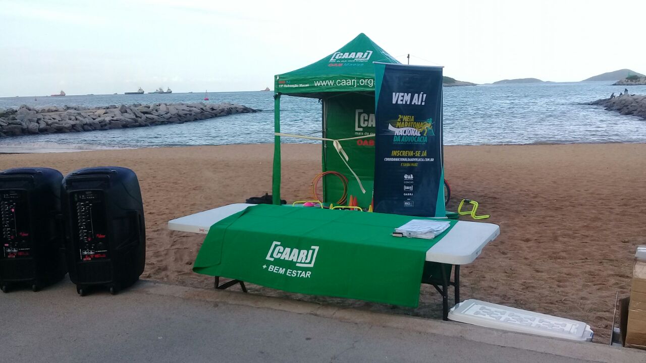 Mais uma grande conquista: Projeto Tenda Bem-Estar instalado em Macaé!
