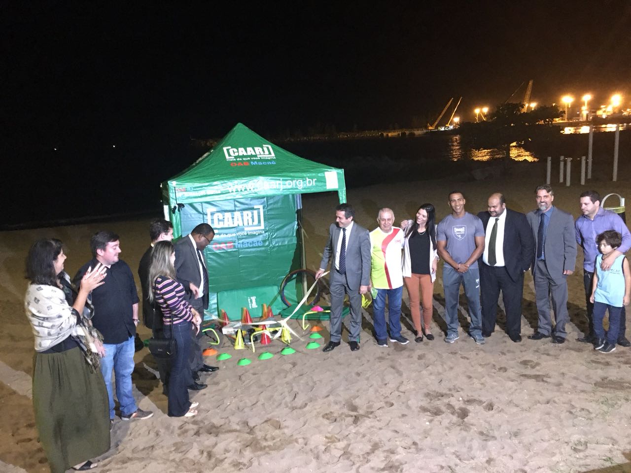 Mais uma grande conquista: Projeto Tenda Bem-Estar instalado em Macaé!